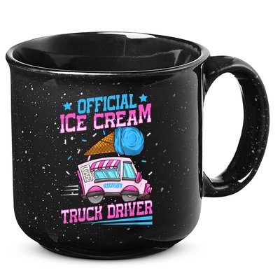 Ice Cream Cone Design For An Ice Cream Truck Driver 15oz Campfire Ceramic Mug