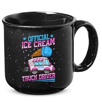 Ice Cream Cone Design For An Ice Cream Truck Driver 15oz Campfire Ceramic Mug
