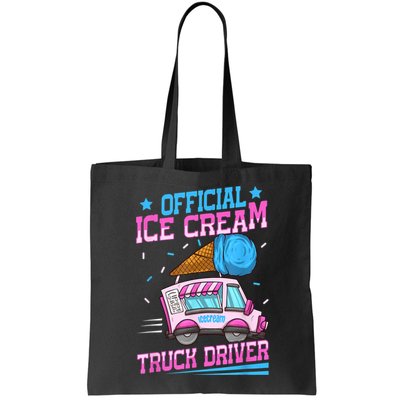 Ice Cream Cone Design For An Ice Cream Truck Driver Bag