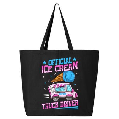 Ice Cream Cone Design For An Ice Cream Truck Driver 25L Jumbo Tote