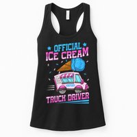 Ice Cream Cone Design For An Ice Cream Truck Driver Womens Tank Top