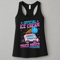Ice Cream Cone Design For An Ice Cream Truck Driver Womens Tank Top