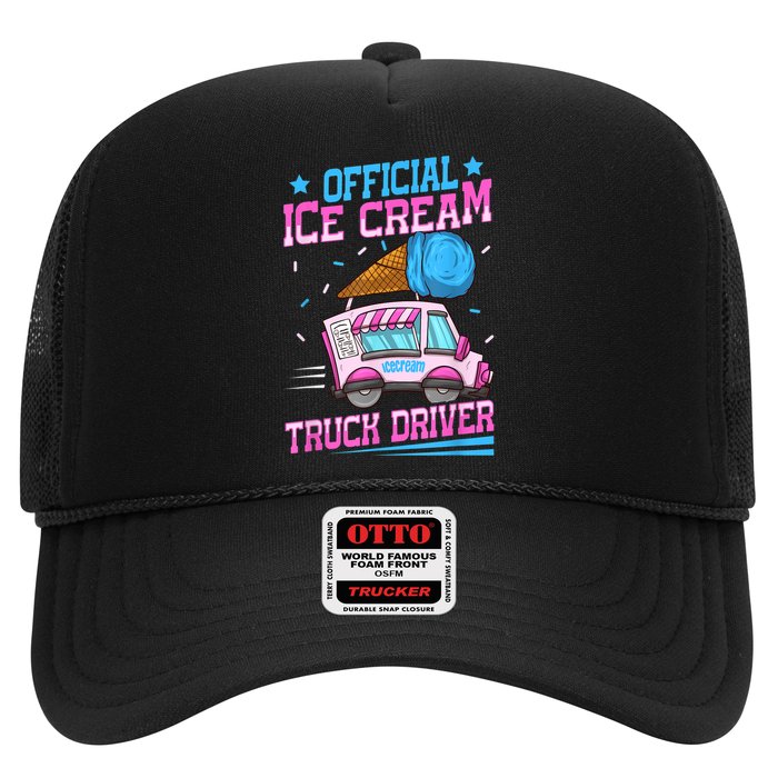 Ice Cream Cone Design For An Ice Cream Truck Driver Hat