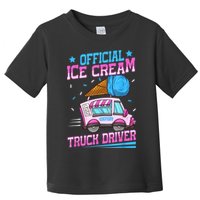 Ice Cream Cone Design For An Ice Cream Truck Driver Toddler T-Shirt