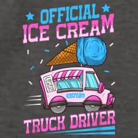 Ice Cream Cone Design For An Ice Cream Truck Driver Vector Backpack