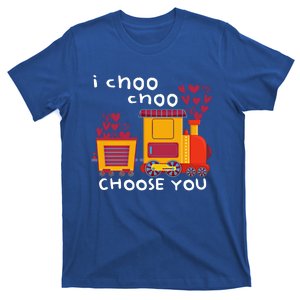 I Choo Choo Choose You Valentines Day Cute Train Vgiftday Cool Gift T-Shirt