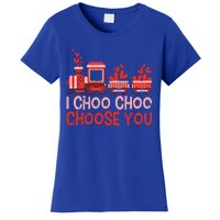 I Choo Choo Choose You Valentines Day Train Gift Women's T-Shirt