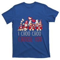 I Choo Choo Choose You Valentines Day Train Gnomes Gift T-Shirt