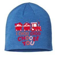 I Choo Choo Choose You Valentines Day Train Meaningful Gift Sustainable Beanie