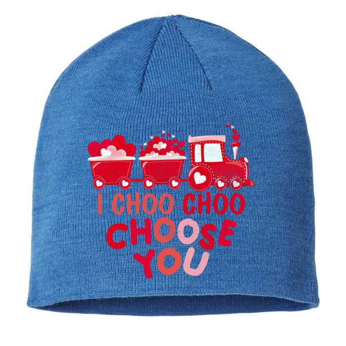 I Choo Choo Choose You Valentines Day Train Meaningful Gift Sustainable Beanie