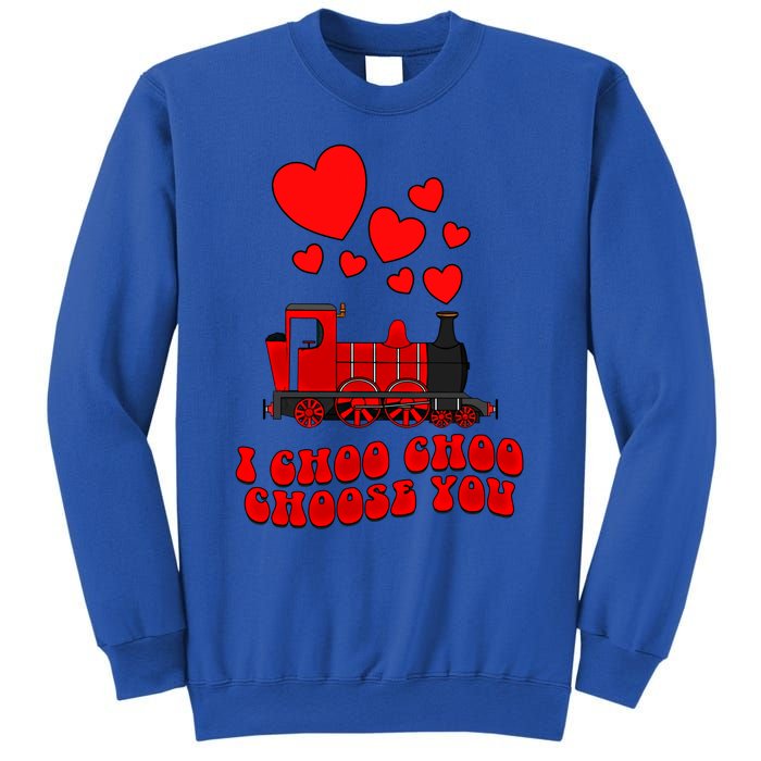 I Choo Choo Choose You Valentines Day Train Gift Sweatshirt