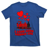 I Choo Choo Choose You Valentines Day Train Gift T-Shirt