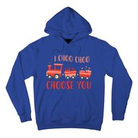 I Choo Choo Choose You Valentines Day Train Cute Gift Hoodie