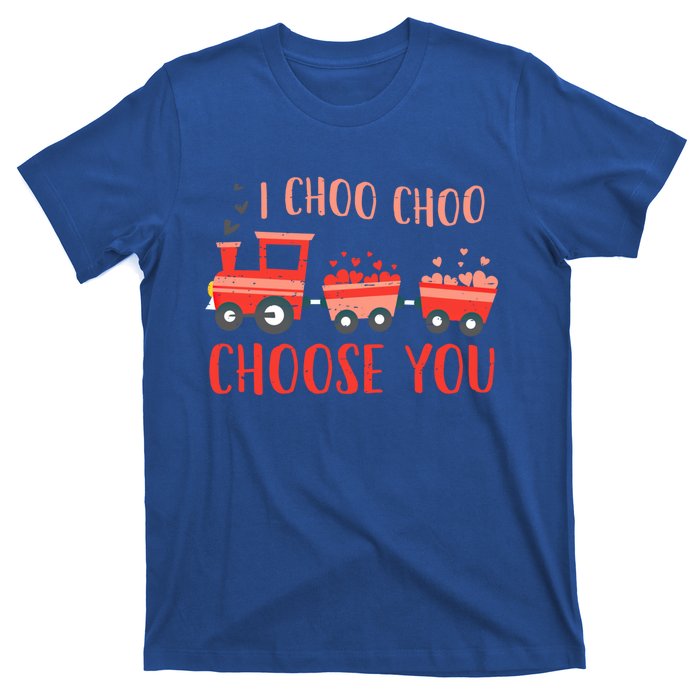 I Choo Choo Choose You Valentines Day Train Cute Gift T-Shirt