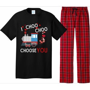 I Choo Choo Choose You Valentines Day Train Gift Pajama Set