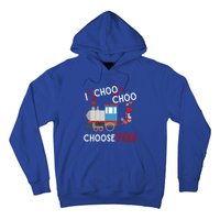 I Choo Choo Choose You Valentines Day Train Gift Hoodie