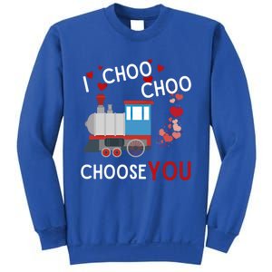 I Choo Choo Choose You Valentines Day Train Gift Sweatshirt