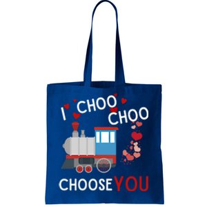 I Choo Choo Choose You Valentines Day Train Gift Tote Bag