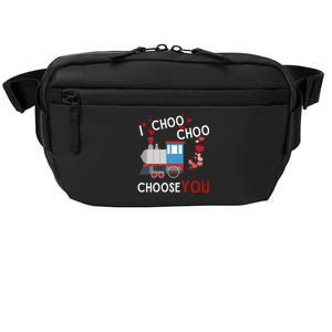 I Choo Choo Choose You Valentines Day Train Gift Crossbody Pack