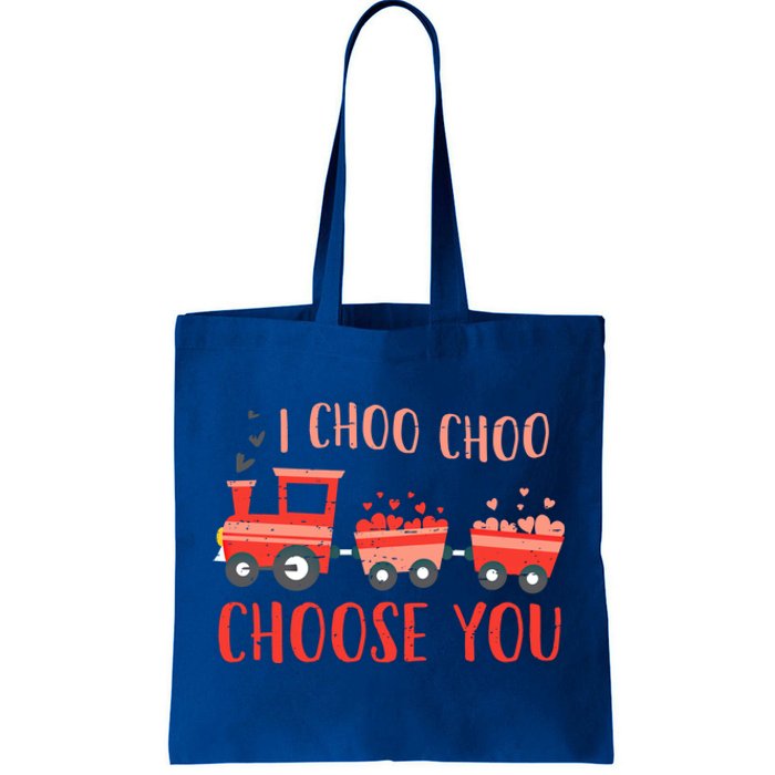 I Choo Choo Choose You Valentines Day Train Gift Tote Bag