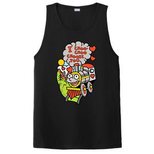 I Choo Choo Choose You Valentines Day Train Gift PosiCharge Competitor Tank