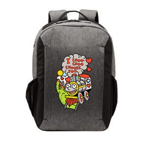 I Choo Choo Choose You Valentines Day Train Gift Vector Backpack