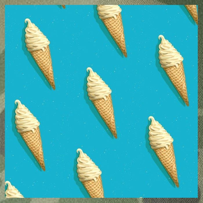 Ice Cream Cone Pattern Legacy Tie Dye Trucker Hat