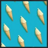Ice Cream Cone Pattern Cool Comfort Performance Bucket Hat