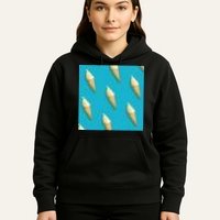 Ice Cream Cone Pattern Hoodie