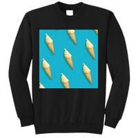 Ice Cream Cone Pattern Sweatshirt