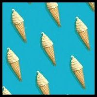 Ice Cream Cone Pattern Backpack