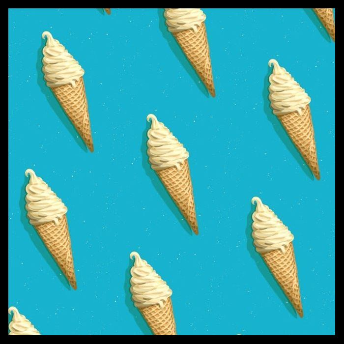 Ice Cream Cone Pattern Backpack