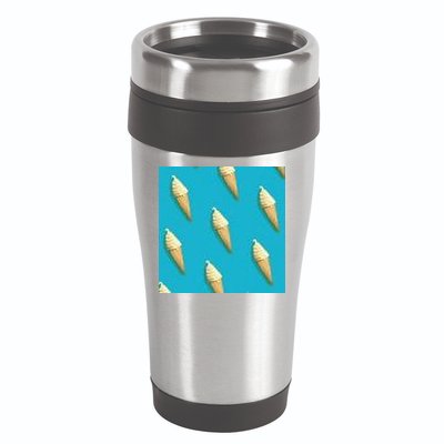 Ice Cream Cone Pattern 16oz Travel Tumbler