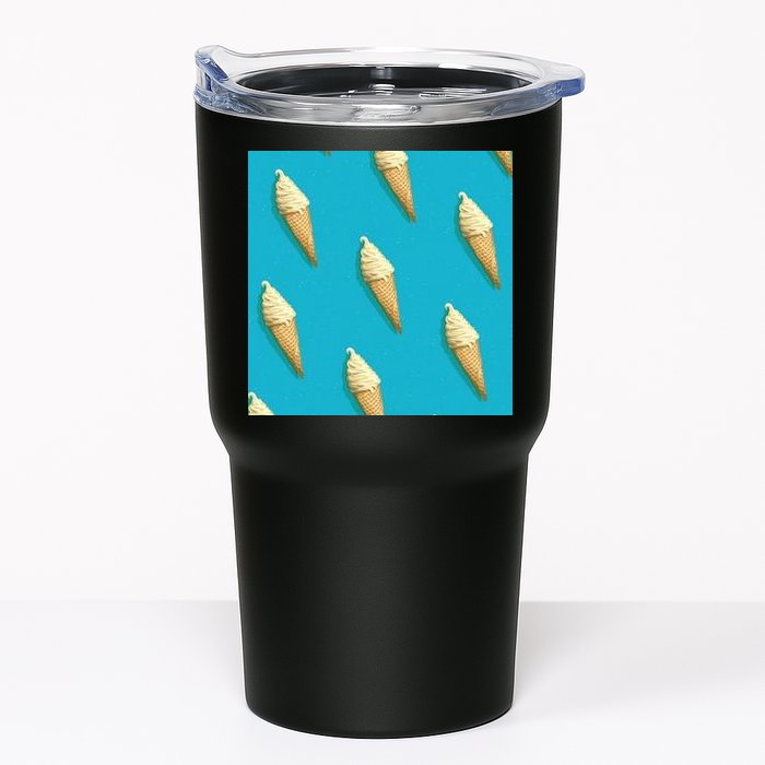 Ice Cream Cone Pattern Tumbler