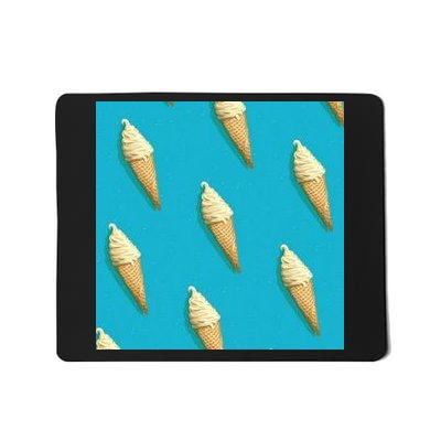 Ice Cream Cone Pattern Mousepad