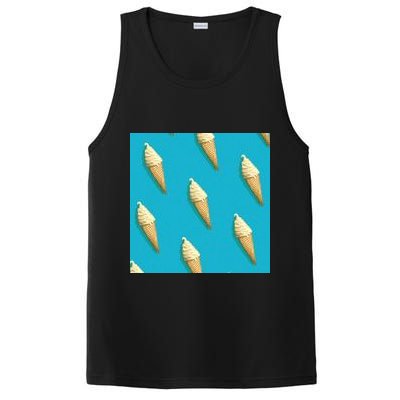Ice Cream Cone Pattern PosiCharge Competitor Tank