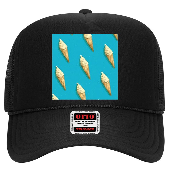 Ice Cream Cone Pattern Hat