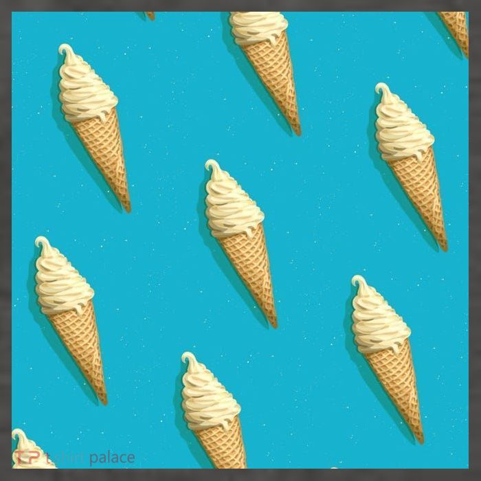 Ice Cream Cone Pattern Vector Backpack
