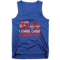 I Choo Choo Choose You Valentines Day Train Gift Tank Top