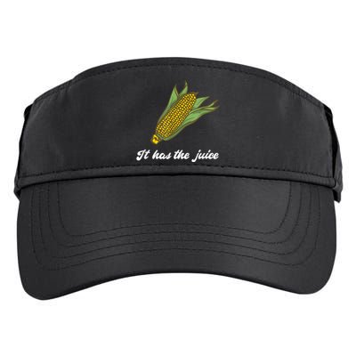 It's Corn Cone It Has The Juice Corn Boy Corn Tok Adult Drive Performance Visor