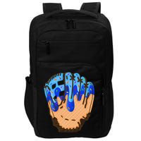 Ice Cream Cone Baseball Glove Drip Impact Tech Backpack