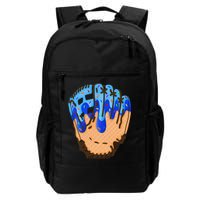 Ice Cream Cone Baseball Glove Drip Backpack