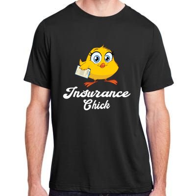 Insurance Chick Cute Gift Funny Insurance Agent Gift Adult ChromaSoft Performance T-Shirt