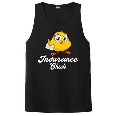 Insurance Chick Cute Gift Funny Insurance Agent Gift PosiCharge Competitor Tank