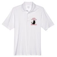 If Cats Could Send Christmas Cards They WouldnT Funny Cat Men's Origin Performance Pique Polo