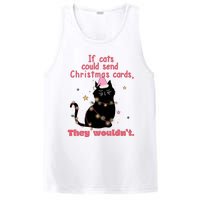 If Cats Could Send Christmas Cards They WouldnT Funny Cat PosiCharge Competitor Tank