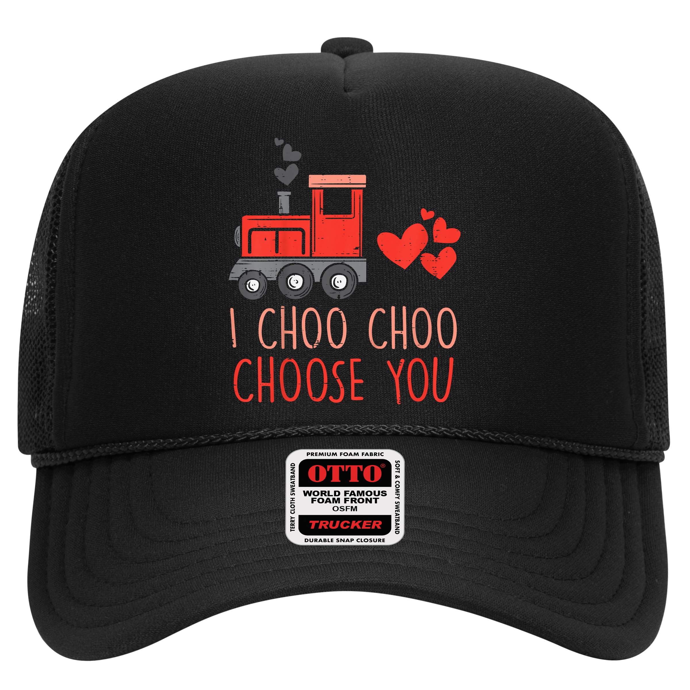 I Choo Choo Choose You Valentines Day Train Hat