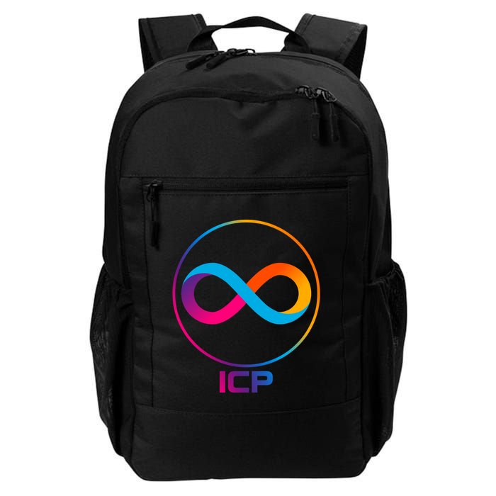 Internet Computer Cryptocurrency Logo Backpack