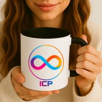 Internet Computer Cryptocurrency Logo Mug