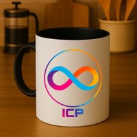 Internet Computer Cryptocurrency Logo Mug